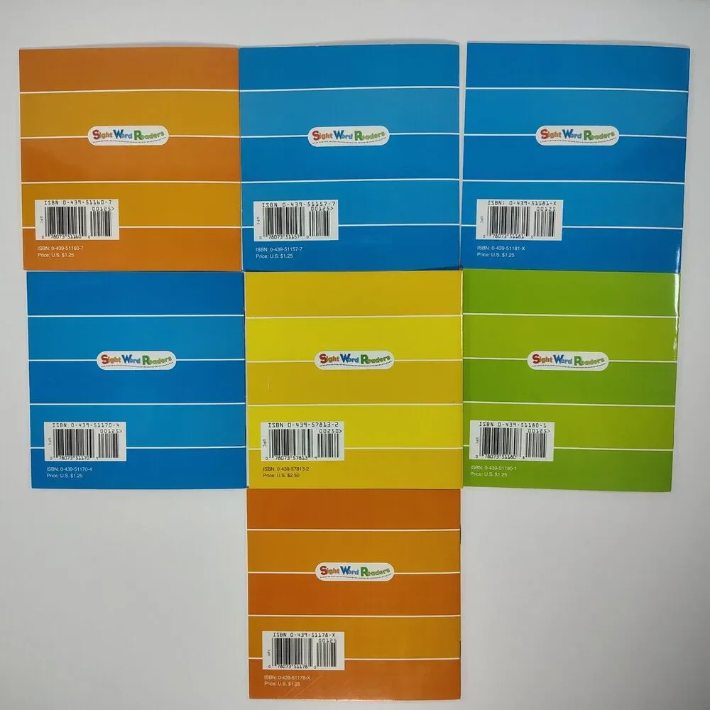 Lot Of 15 Scholastic Sight Word Readers With A Bonus Write-And-Learn Workbook